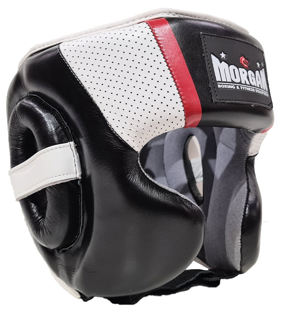 Morgan V2 Mexican Leather Head Guard