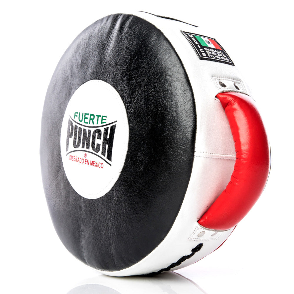 Punch Round Shield - Mexican Red Soft/ Blk Hard