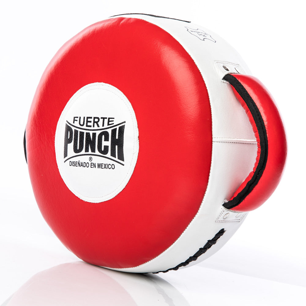 Punch Round Shield - Mexican Red Soft/ Blk Hard