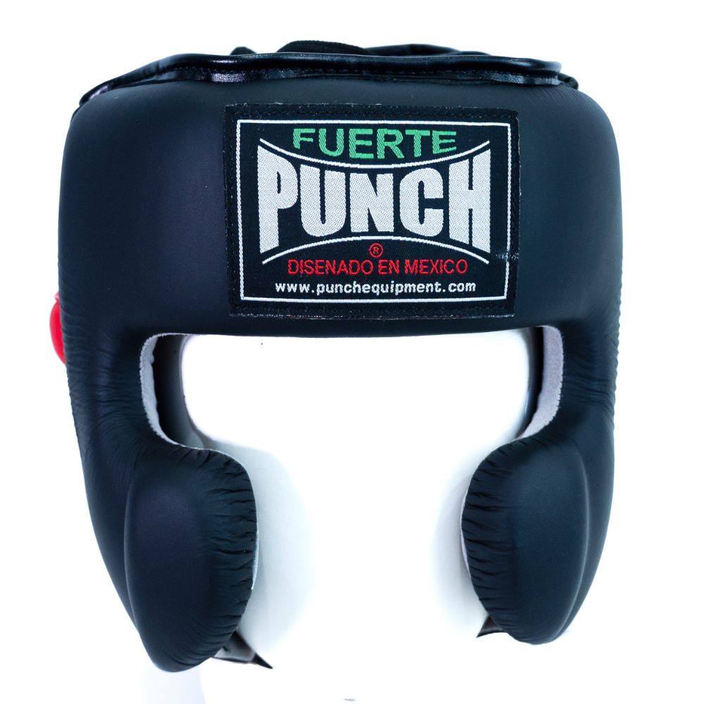 Punch Head Gear - Mexican Elite - Oso - Matt Blk/red