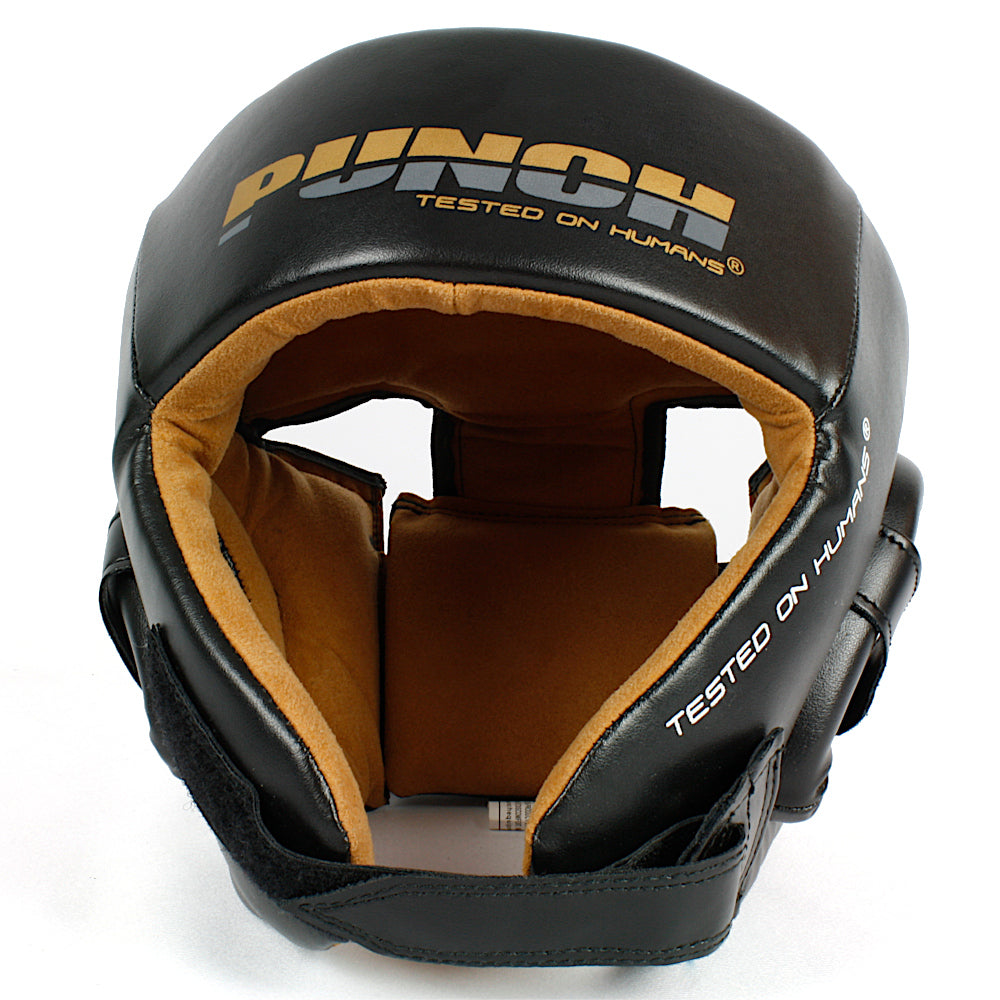 Black Urban Open Face Headgear