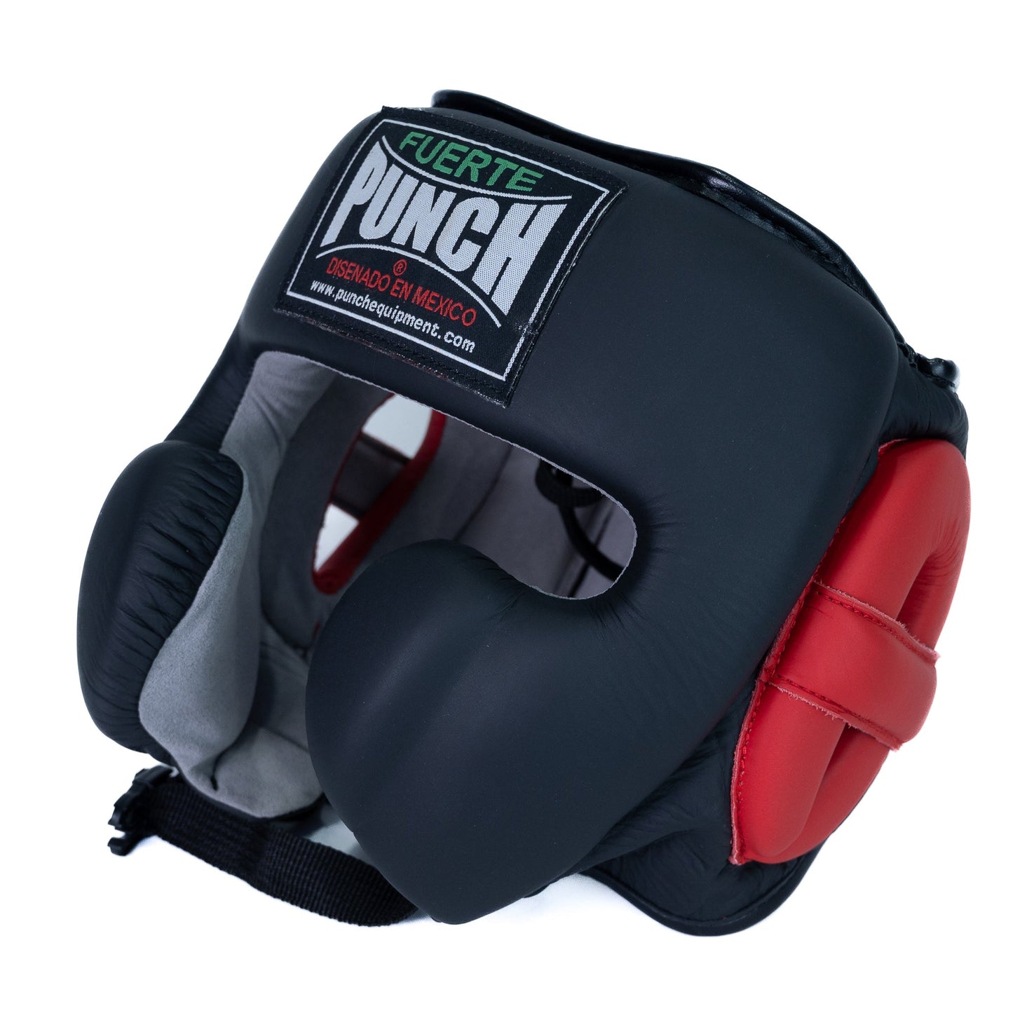Punch Head Gear - Mexican Elite - Oso - Matt Blk/red