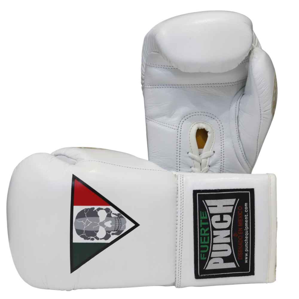 Punch Boxing Gloves - Mexican Lucky 13 - Lace Up