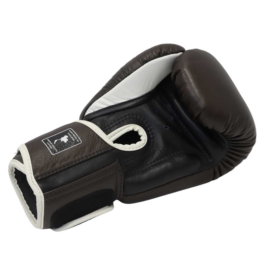Punch Boxing Gloves - Siam - Leather - Chocolate