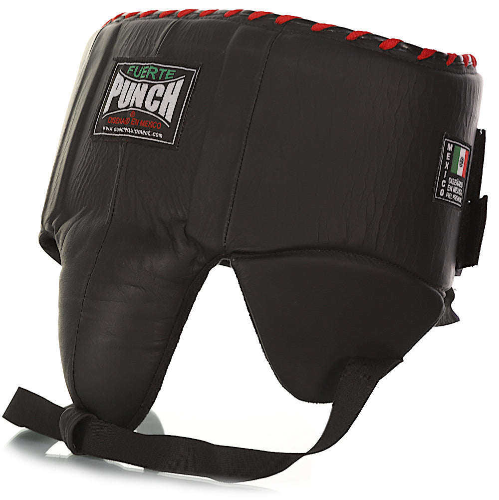 Punch Groin Guard - Mexican Fuerte - Matt Black - Xl