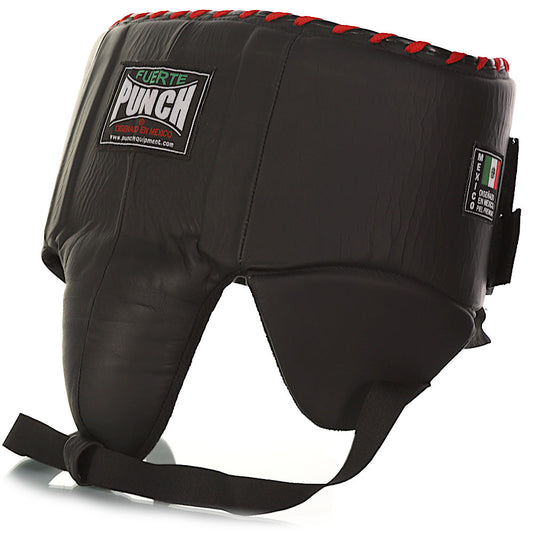 Punch Groin Guard - Mexican Fuerte  - Matt Black - Xl