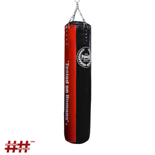 Punch Boxing Bag - Special Softy - 5ft - Blk/red