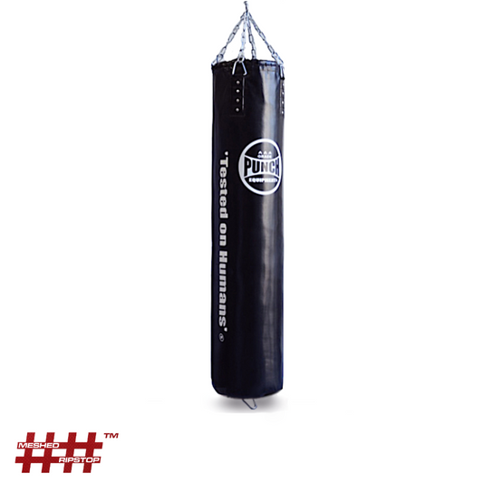 Punch Boxing Bag - Empty Casing - Trophy Getters - 5ft - Blk