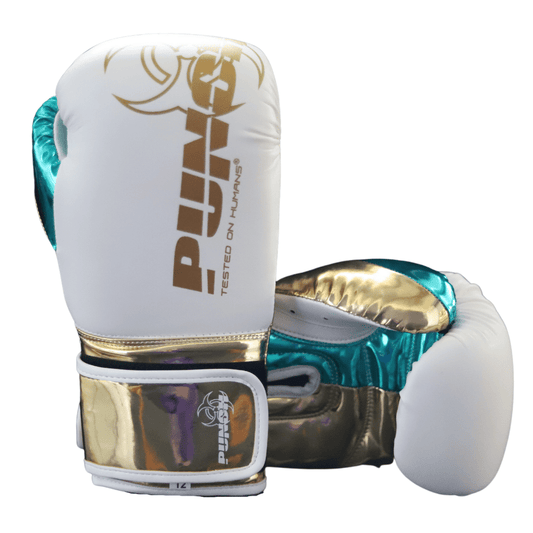 Punch Boxing Gloves - Metallic- 12oz