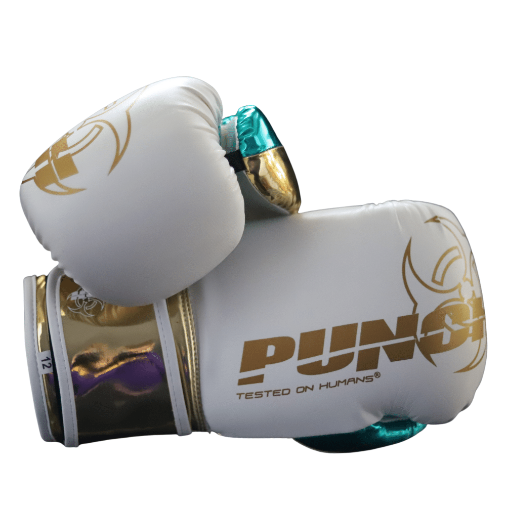 Punch Boxing Gloves - Metallic- 12oz