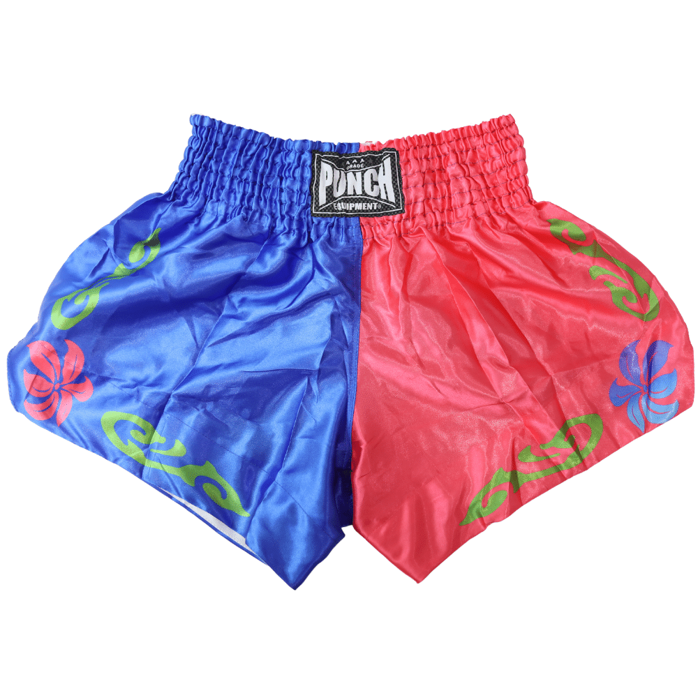 Punch Thai Shorts - Lady Love - Oso - Hot Pink / Blue