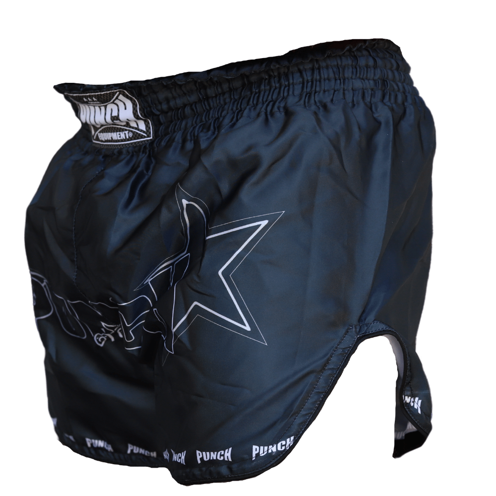 Punch Thai Shorts - Star - Oso - Black