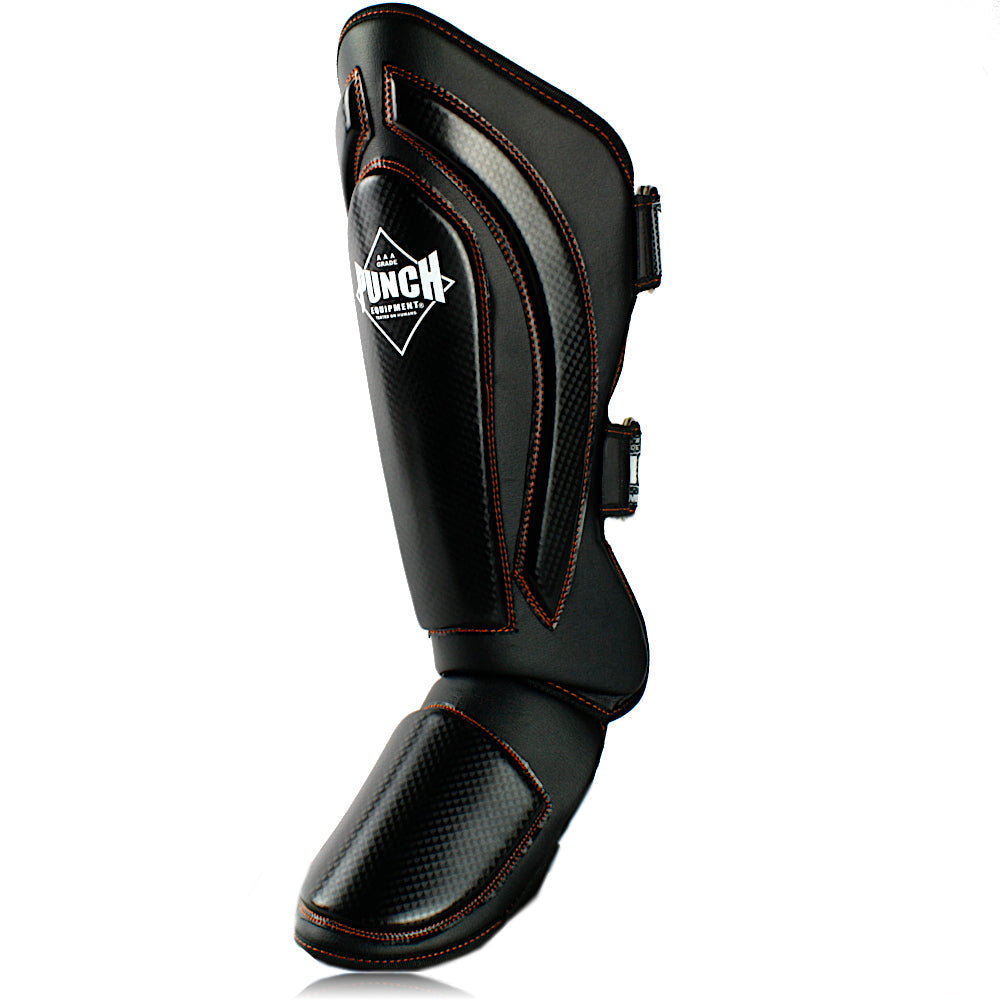 Punch Shin Pads - Black Diamond Precision - Black