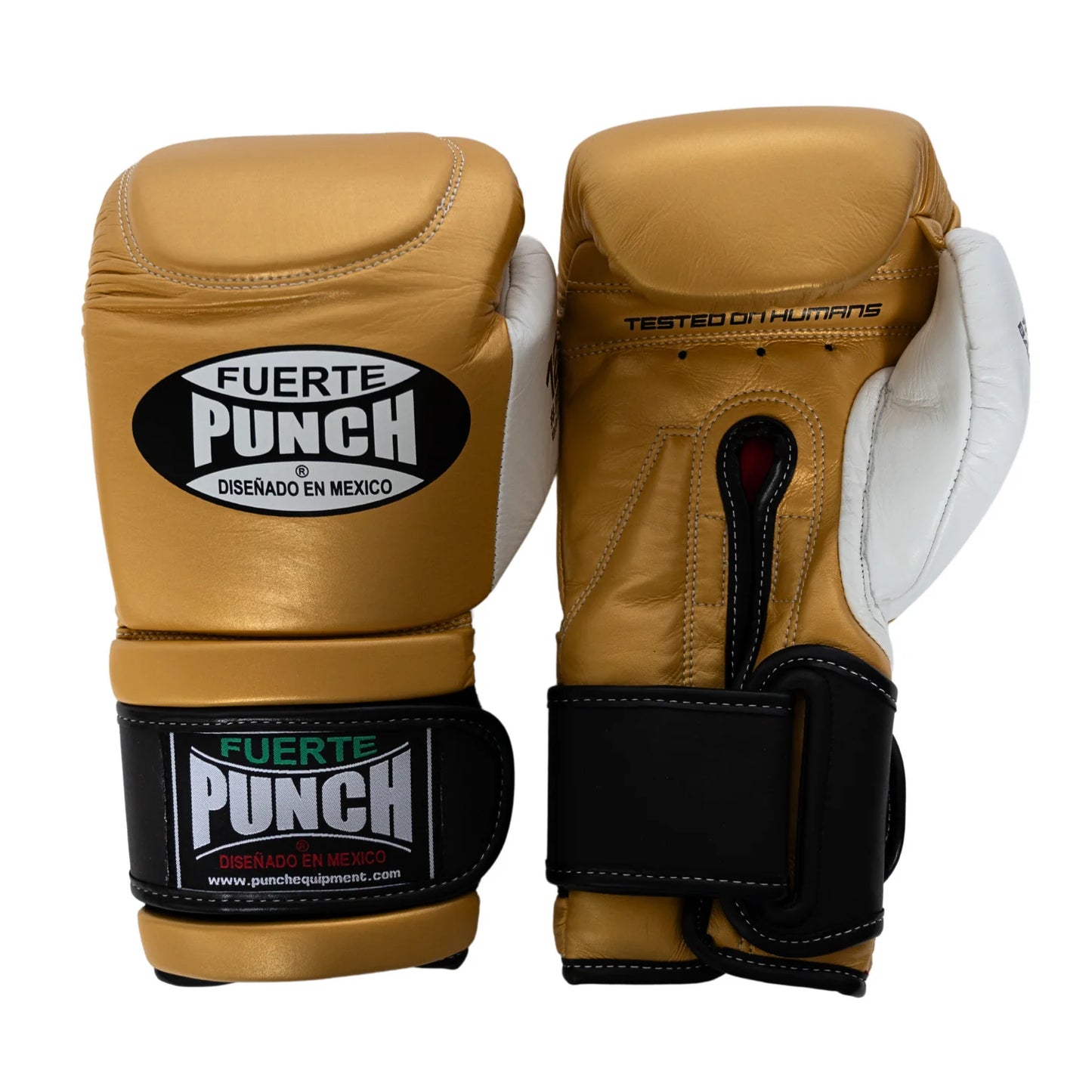 Bag Gloves - Mexican Fuerte™ - FIBREMESH™ - Gold/White 12oz