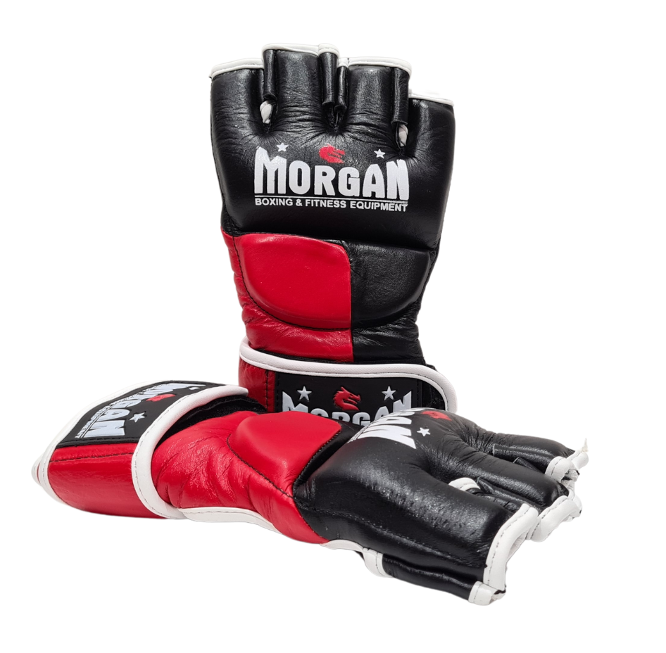 Morgan V2 Platinum Leather MMA Gloves