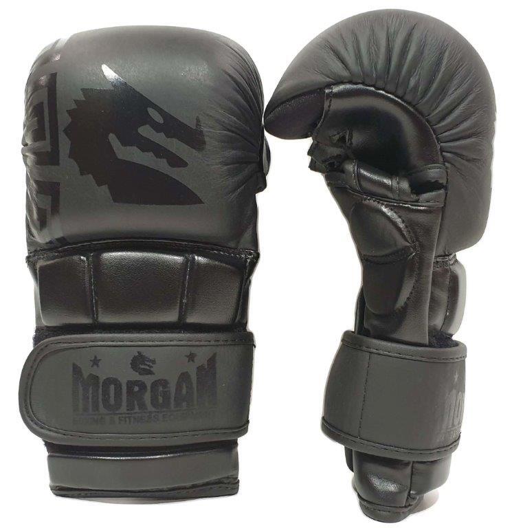 Morgan B2 Bomber Leather Shoto MMA Sparring Gloves