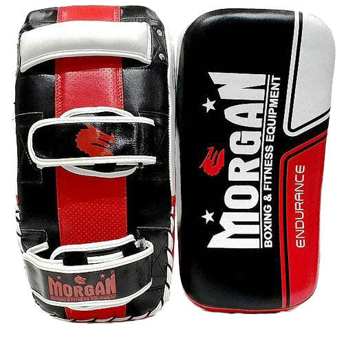 Morgan Endurance Gel Leather Curved Thai Pads