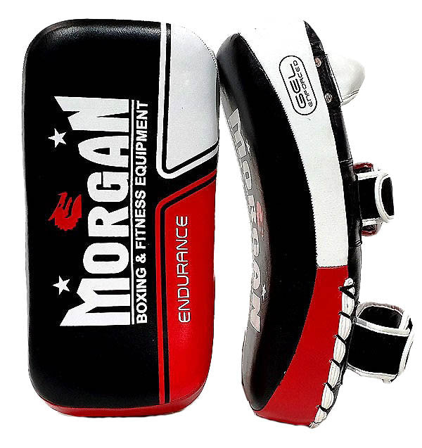 Morgan Endurance Gel Leather Curved Thai Pads