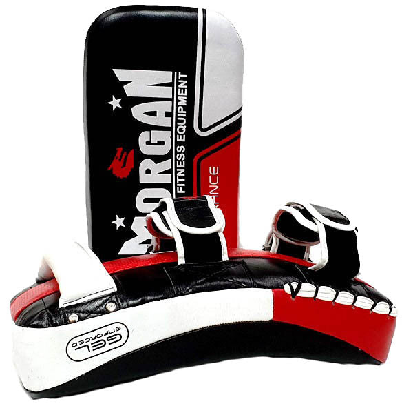 Morgan Endurance Gel Leather Curved Thai Pads