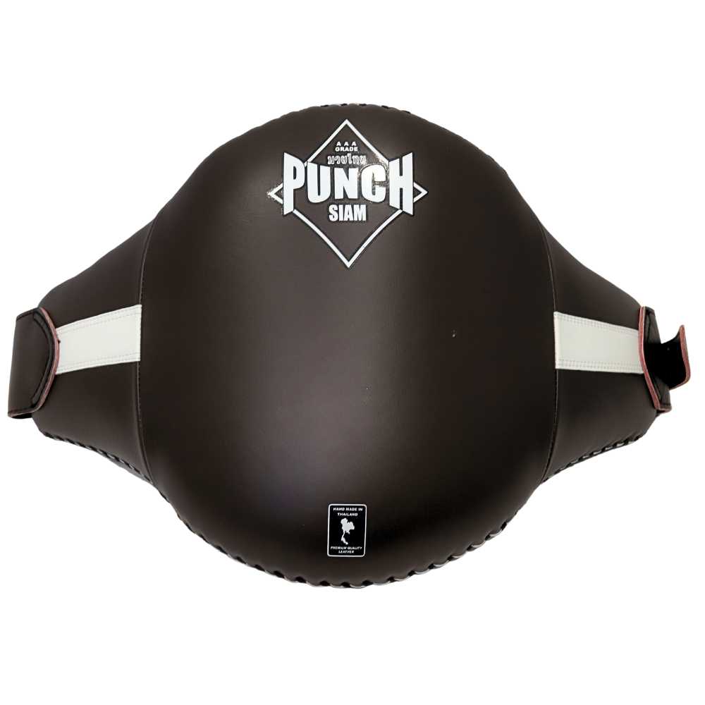 Punch Belly Pad - Siam - Leather - Buckle