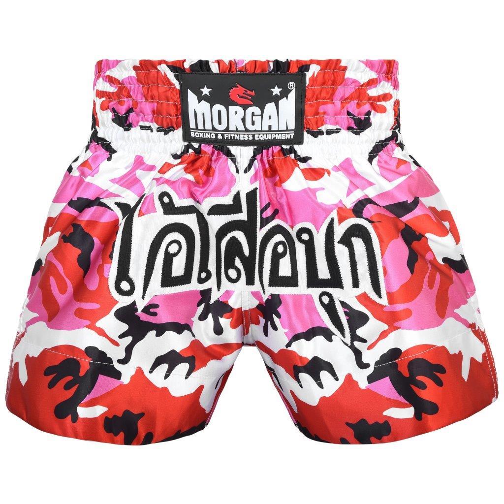 Morgan Muay Thai Pink Diabla Camo Shorts