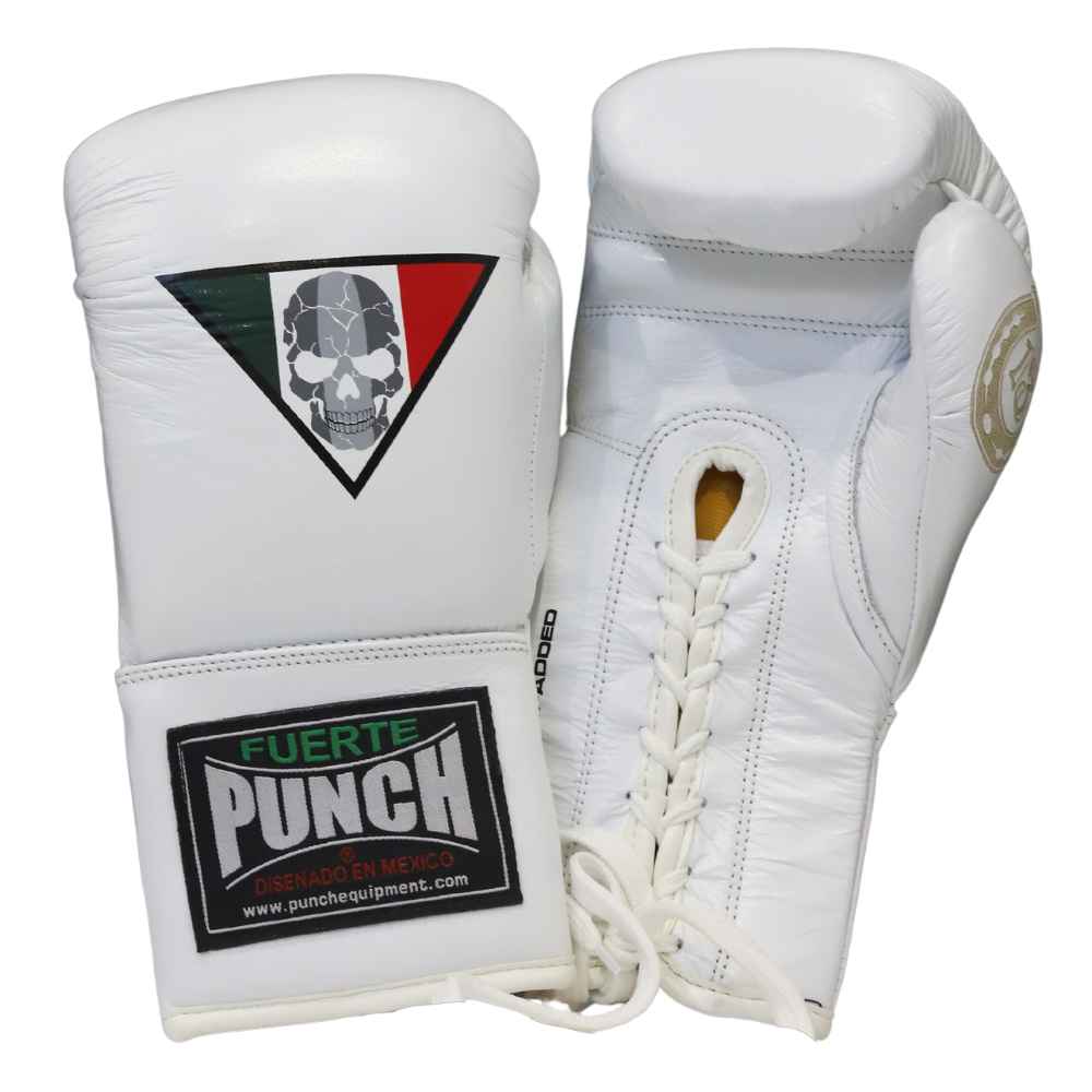 Punch Boxing Gloves - Mexican Lucky 13 - Lace Up