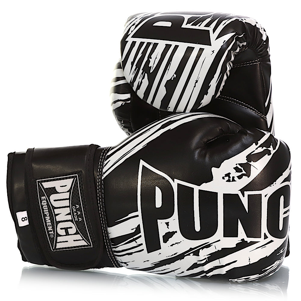 Punch Boxing Gloves - Youth (8-14yo) - 8oz - Black