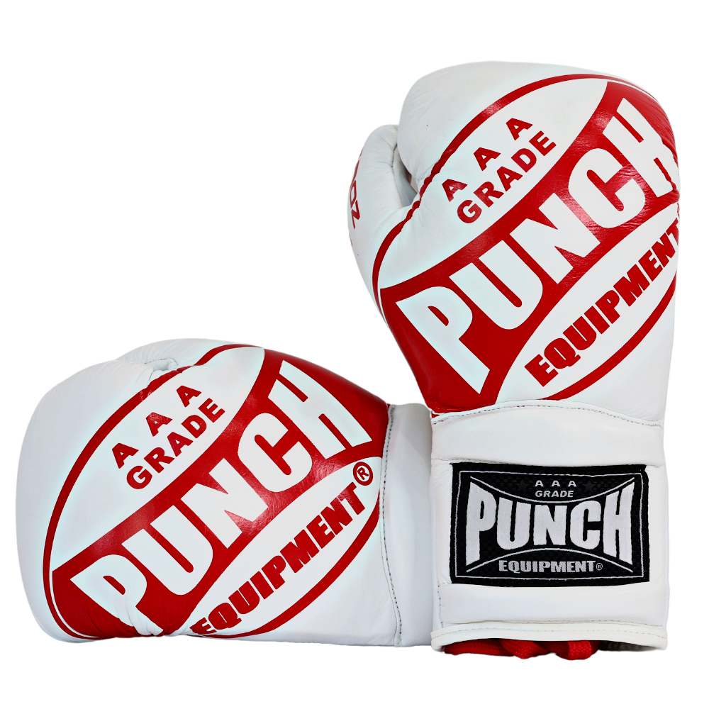 Punch Boxing Gloves - Trophy Getters -  Lace Up