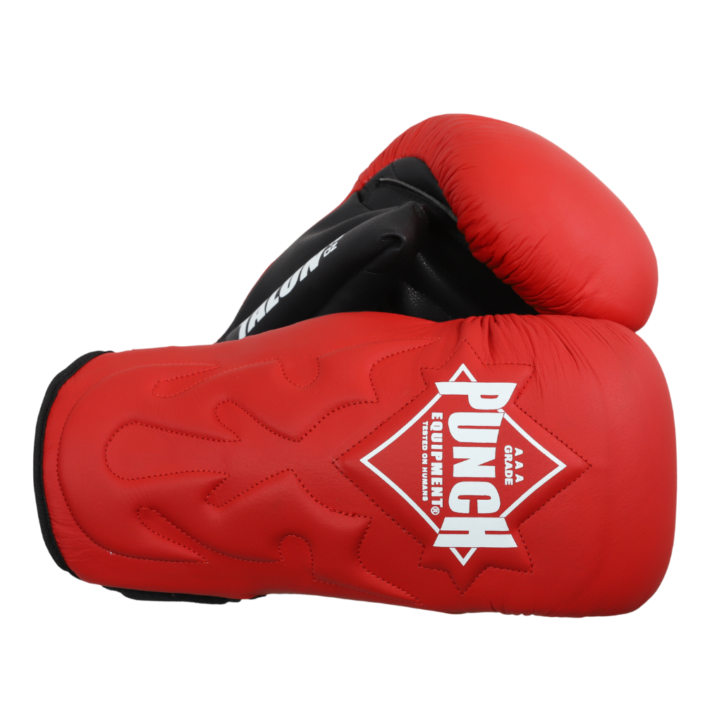 Punch Boxing Glove/pad Hybrid - Talon - 16oz - Red/black