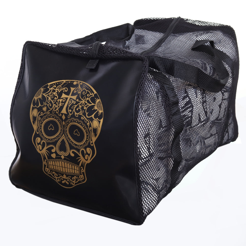 Punch Gear Bag - Mesh/rip Stop - 2ft - Gold Skull