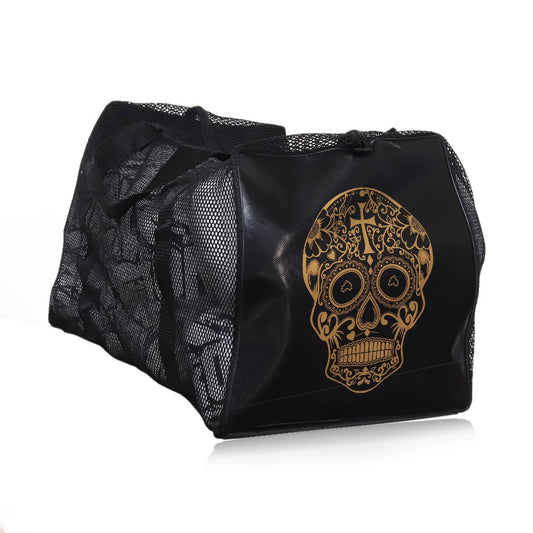 Punch Gear Bag - Mesh/rip Stop - 2ft - Gold Skull
