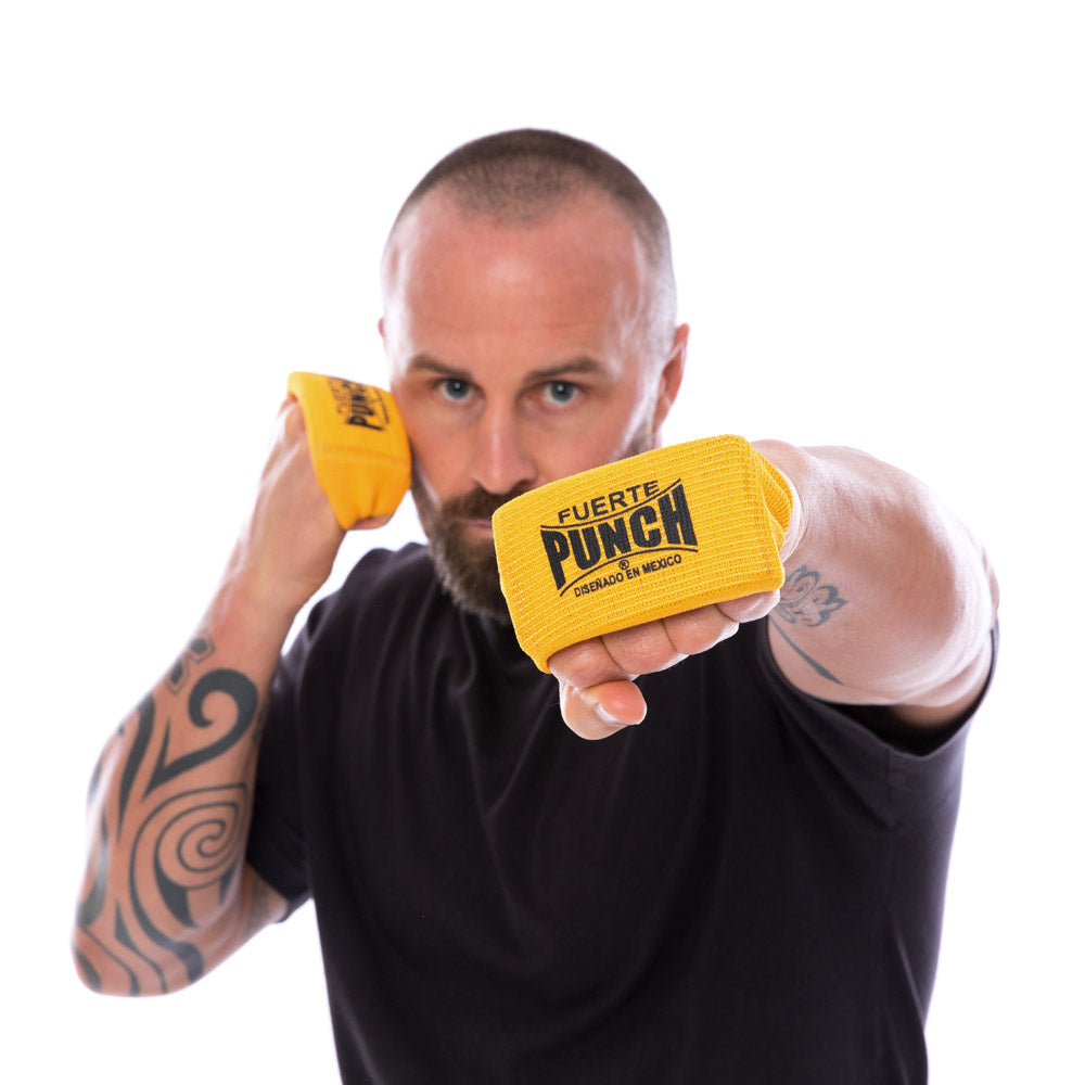 Punch Knuckle Protector - Mexican Gel - Yellow